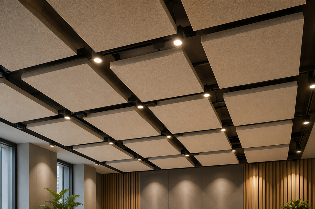 acoustic ceiling treatment