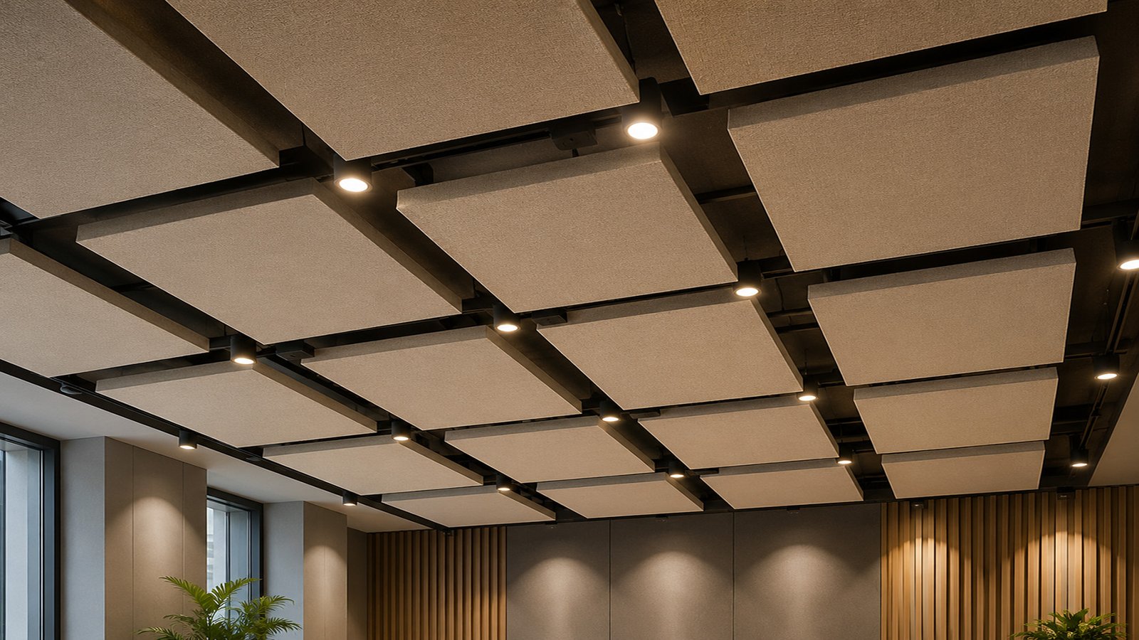 acoustic ceiling treatment