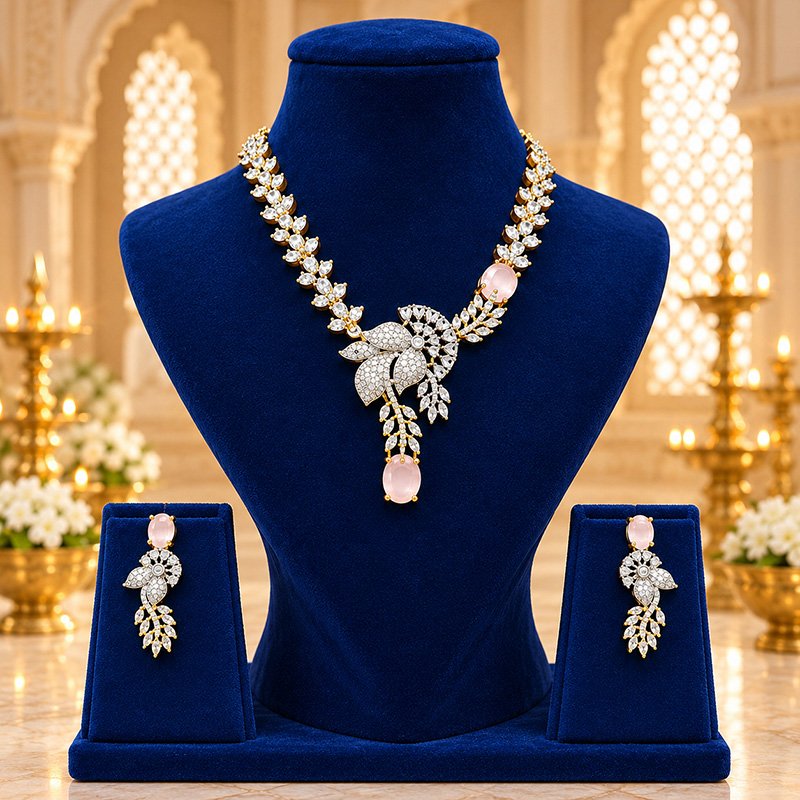 Roselle ad jewellery set