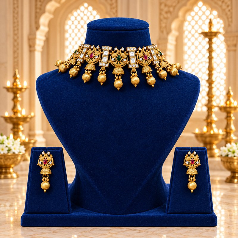 Ruhani heritage jewellery set
