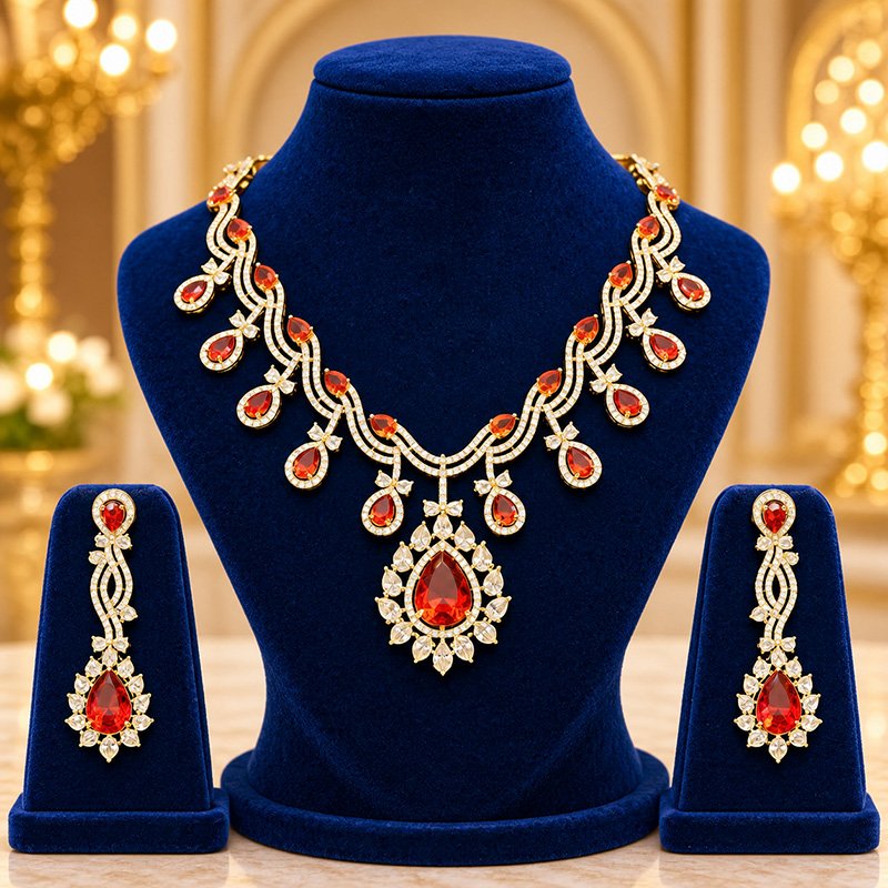 Rough Royale ad jewellery set